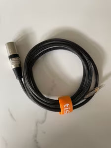 Tisino XLR Female to 1/4 Inch TRS Jack Lead – Balanced Audio Cable