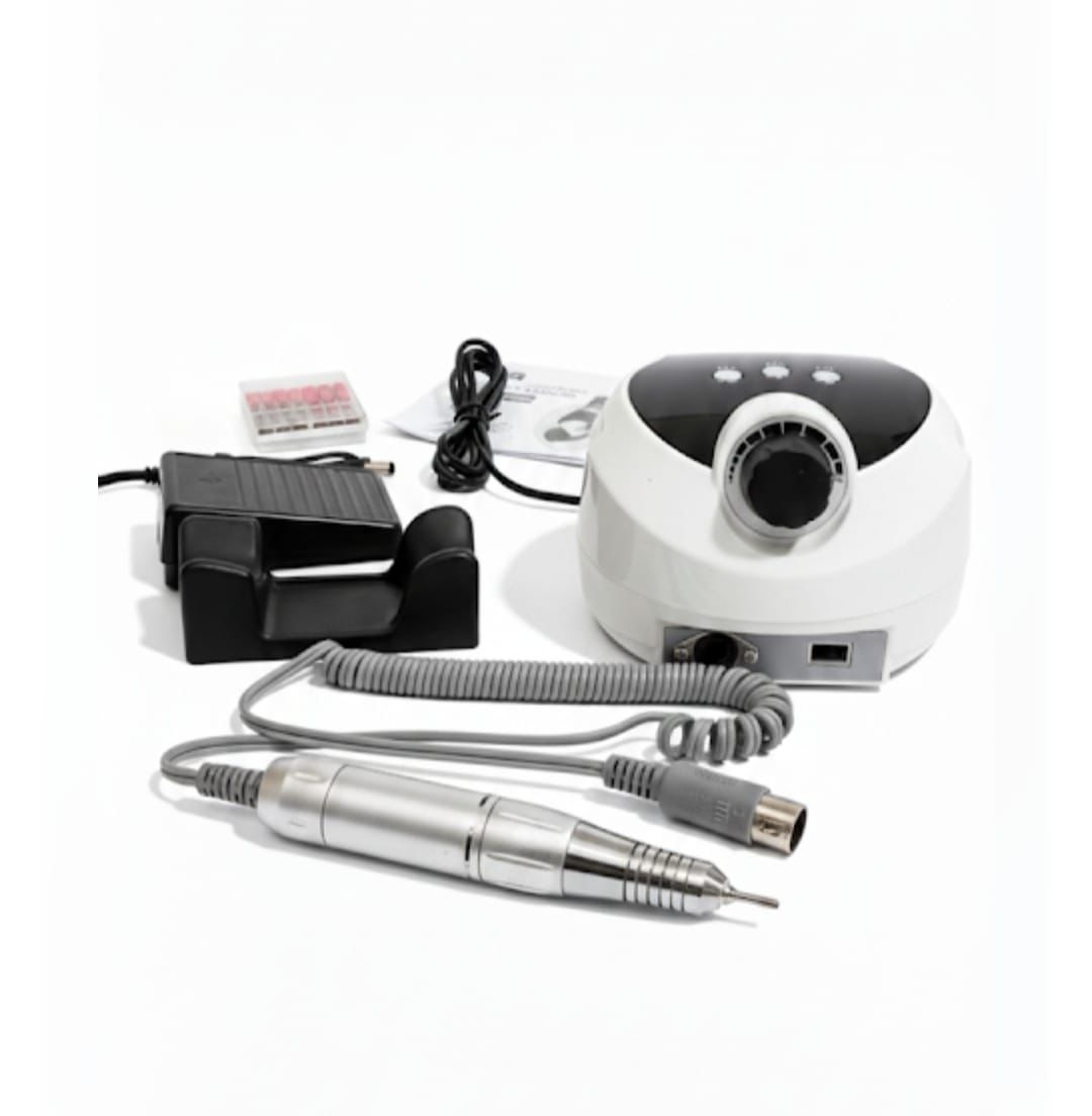 45000RPM Electric Nail Drill Machine Professional Nail Polishing Machine With Pedicure Foot Pedal Nail Sander Drill Milling Tool