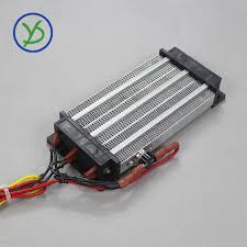 AC 220V Ripple Element PTC Air Heater – 9.1x4x1 Inch Electric Heater for Air Conditioner, Solid & Gas Heating