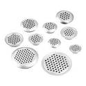 10PCS 2.08 Inch Stainless Steel Round Air Vents – Circular Soffit Vent Mesh for Kitchen, Bathroom, Cabinet & Wardrobe