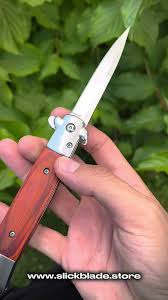 KFG Folding Pocket Knife with Wooden Handle – Stainless Steel Outdoor Knife