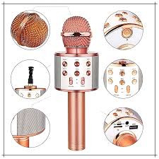 Sixonic WS 858 Wireless Bluetooth Karaoke Microphone & Speaker