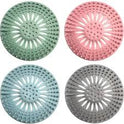 pack of 5 Silicone Sink Drain Stopper & Hair Catcher – Bathroom Filter