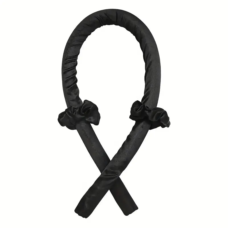 Heatless Curling Rod Headband – Soft, Shiny Hair Curls