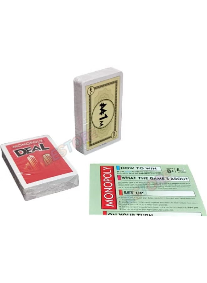 Odeez Monopoly Deal Card Game | Family Fun & Strategy Play