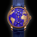 Men's Fashion JACOB Personalized and Trendy Mechanical Watch Waterproof Business Blue Planet Watch