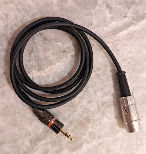 Tisino XLR Female to 1/4 Inch TRS Jack Lead – Balanced Audio Cable