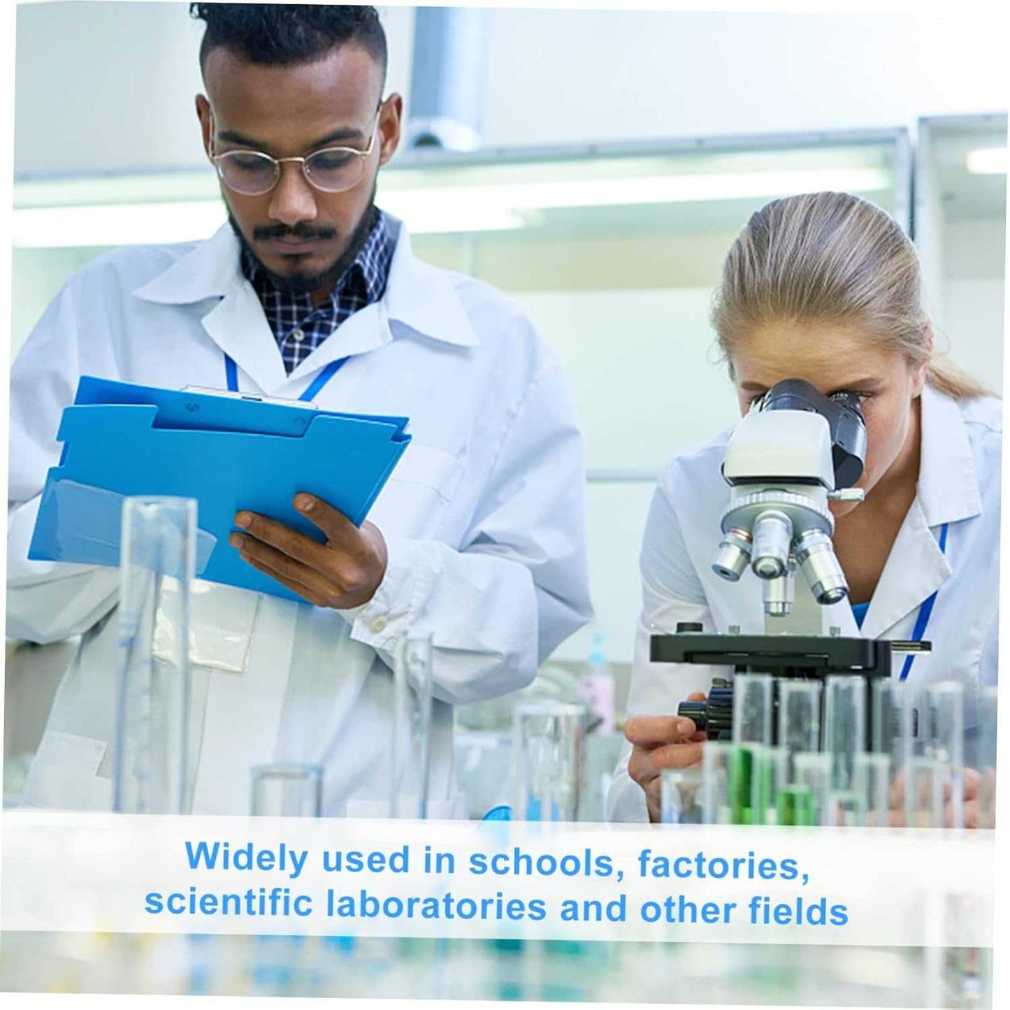 OUNONA 2pcs Dropper Holder Plastic Test tube Holder 20 hole Test