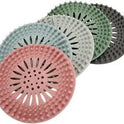 pack of 5 Silicone Sink Drain Stopper & Hair Catcher – Bathroom Filter