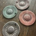 pack of 5 Silicone Sink Drain Stopper & Hair Catcher – Bathroom Filter