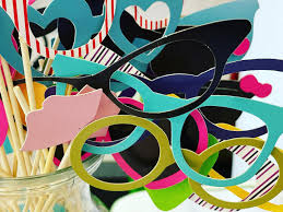 27 pcs PowerTRC Photo Booth Props – Funny Party & Event Set