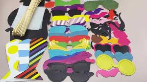 27 pcs PowerTRC Photo Booth Props – Funny Party & Event Set