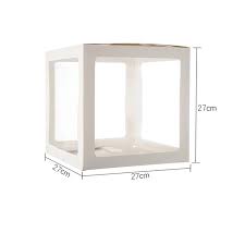 Baby Shower Balloon Boxes – Pink, Blue, White DIY Decor