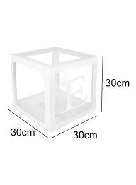 Baby Shower Balloon Boxes – Pink, Blue, White DIY Decor