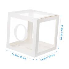 Baby Shower Balloon Boxes – Pink, Blue, White DIY Decor