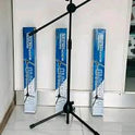 Adjustable Studio Microphone Floor Stand – Compatible with BM 800 & More