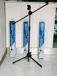 Adjustable Studio Microphone Floor Stand – Compatible with BM 800 & More