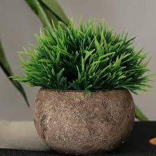 Simulated Coniferous Potted Plants – Realistic Faux Evergreen Decor