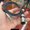 Tisino XLR Female to 1/4 Inch TRS Jack Lead – Balanced Audio Cable