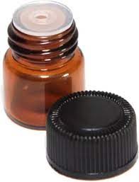 32pcs of 1ml Small Brown Glass Dropper Bottles | Empty Cosmetic & Essential Oil Bottles