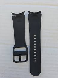 Silicone Curved Watch Band for Samsung Galaxy Watch 4–6