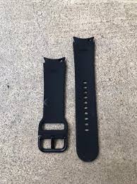 Silicone Curved Watch Band for Samsung Galaxy Watch 4–6