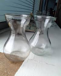 3 Transparent Glass Vase – Round Hydroponic Hyacinth Flower Bottle