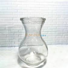 3 Transparent Glass Vase – Round Hydroponic Hyacinth Flower Bottle