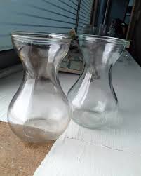 3 Transparent Glass Vase – Round Hydroponic Hyacinth Flower Bottle