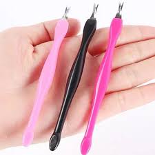 10pc Nail Dead Skin Remover – Stainless Steel Cuticle Pusher & Nail Fork Tool