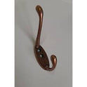 Rustic Copper Double Coat Hook – Wall Mount Robe Hook for Entryway, Bedroom & Bathroom