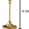 Black & Bronze Metal Candlestick Holders – Elegant Candle Holders for Wedding, Party & Home Decor