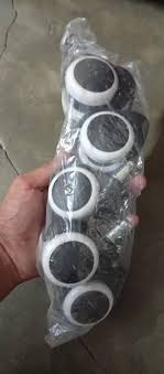 Set of 5 Office Chair Wheels/Casters – Replacement Wheels for Revolving, Computer & Executive Chairs