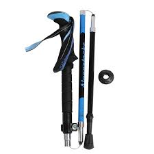 pair of Adjustable Antishock Trekking Pole – Durable Hiking & Walking Stick for Outdoor Adventures