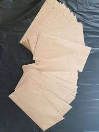 Small Craft Envelopes – 50pcs Mini Brown Kraft Paper Pouches for Jewelry, Seeds, Coins & Gifts