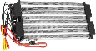 AC 220V Ripple Element PTC Air Heater – 9.1x4x1 Inch Electric Heater for Air Conditioner, Solid & Gas Heating