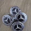 Mercedes-Benz Black Classic Logo Wheel Center Cap – Genuine MB Parts