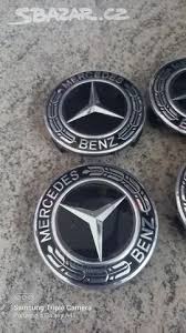 Mercedes-Benz Black Classic Logo Wheel Center Cap – Genuine MB Parts