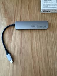 USB-C to Dual HDMI Hub – 8-in-1 Docking Station with USB, VGA & DisplayPort for Dell XPS, HP & Chromebook Pixel