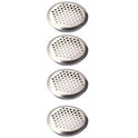 10PCS 2.08 Inch Stainless Steel Round Air Vents – Circular Soffit Vent Mesh for Kitchen, Bathroom, Cabinet & Wardrobe