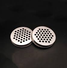10PCS 2.08 Inch Stainless Steel Round Air Vents – Circular Soffit Vent Mesh for Kitchen, Bathroom, Cabinet & Wardrobe