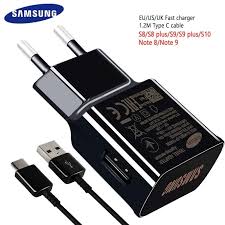 Samsung Adaptive 15W Fast Charger – 9V/1.67A Quick Charge Power Adapter for S8, S9, S10 (Black)