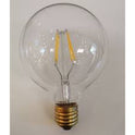 Bonlux 8W G125 LED Globe Light Bulb – E26 Dimmable Vintage Edison Bulb 2700K Warm White (1 Pack)