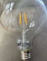 Bonlux 8W G125 LED Globe Light Bulb – E26 Dimmable Vintage Edison Bulb 2700K Warm White (1 Pack)