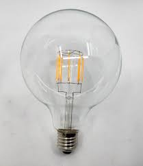 Bonlux 8W G125 LED Globe Light Bulb – E26 Dimmable Vintage Edison Bulb 2700K Warm White (1 Pack)