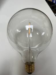 Bonlux 8W G125 LED Globe Light Bulb – E26 Dimmable Vintage Edison Bulb 2700K Warm White (1 Pack)