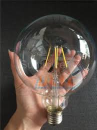 Bonlux 8W G125 LED Globe Light Bulb – E26 Dimmable Vintage Edison Bulb 2700K Warm White (1 Pack)