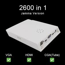 Pandora’s Box X Arcade Jamma Board – 2600 Games (10 3D) Classic Arcade PCB for LCD, CRT, VGA & CGA