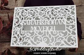 Jolik Wooden Wedding Card Box – Vintage Mailbox Design with Lock for Gift Cards & Money (Mr & Mrs, White)