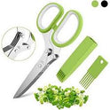 5 in 1 Vegetable Scissor – Salad, Fruit & Leafy Green Chopping Scissors | Kitchen Tool